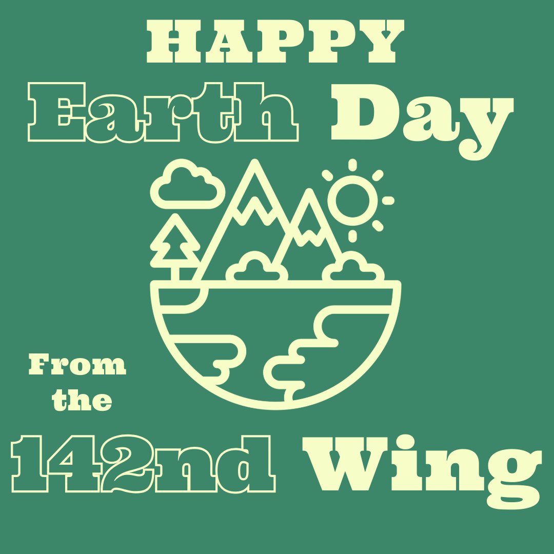 Happy Earth Day! Celebrated every April 22nd since 1970, Earth Day serves to remind us of our responsibility to protect and preserve our planet.

#EarthDay #EarthDay2024 @AirNatlGuard @OregonGuard