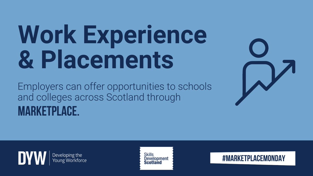 On Marketplace, employers can connect with educators to share work experience and placement opportunities. Educators, check out the current opportunities. Employers, why not post an opportunity? Visit: ow.ly/iCTG50QVscw #DYWScot #MarketplaceMonday