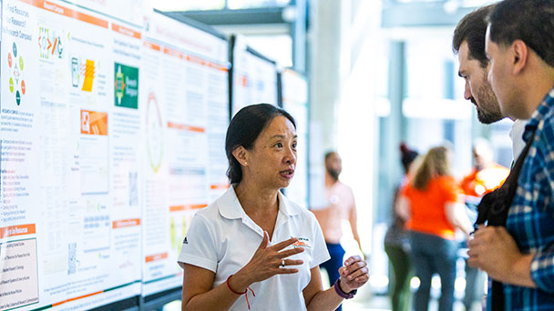 ICYMI: OVPRS and Miami Clinical and Translational Science Institute recently hosted the Research Resources Expo for students, faculty, and staff to learn more about the all things research at @univmiami. Did you attend the expo? Let us know your thoughts!