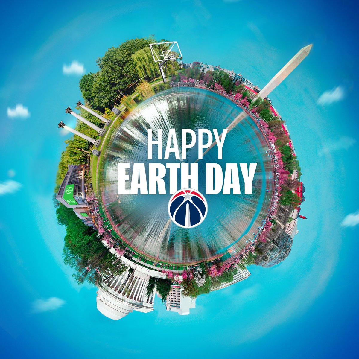 Happy #EarthDay 💚 Learn how you can live more sustainably by taking this carbon footprint quiz → nba.com/carbon 🌏