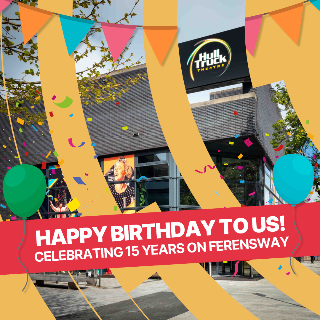 🎉 Celebrating 15 years on Ferensway! To mark our anniversary, we're giving away 15 FREE ice creams to our audience this week🍦 Watch your emails for a tasty voucher! Redeemable for any Marshfield Farm ice cream on site 🐄 Onto the next 15 years! 🎊 #HullTruckTheatre