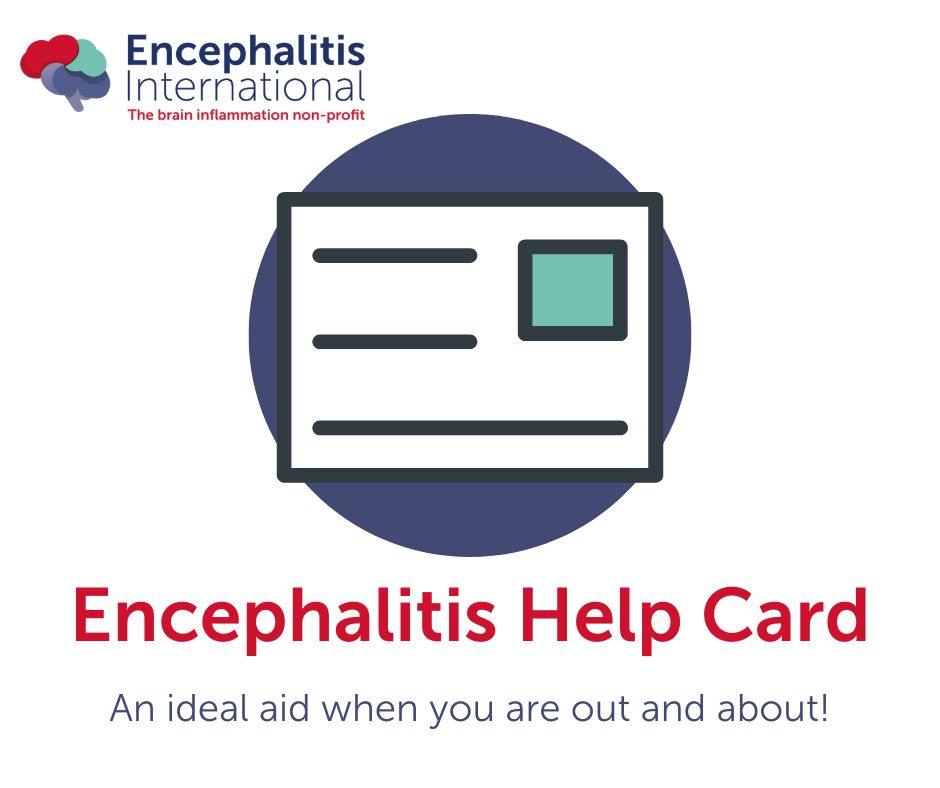 Did you know about our Encephalitis Help Cards? 🗂

The size of a credit card, this little card explains that although you may appear fine outwardly, sometimes you may have problems with your memory, thinking or actions.

Get yours now 👇
encephalitis.info/product/enceph…