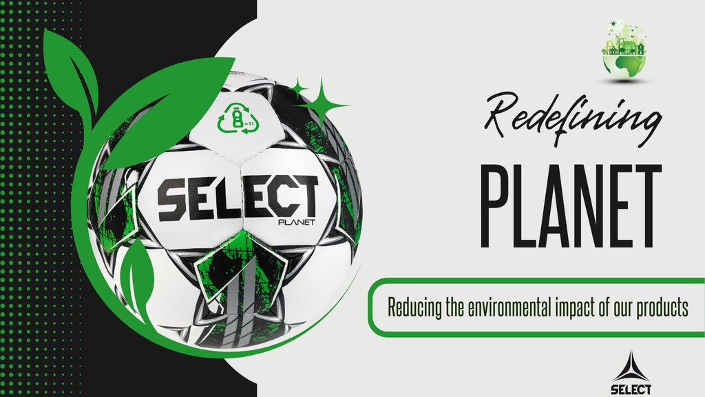 The Planet soccer ball is made from recycled PET bottles and natural latex which reduces the environmental impact of the ball.⁠ ⁠ ♻️11 Plastic bottles have been used for each size 5 ball⁠ FIFA Basic and NFHS Approved #earthday #selectsportamerica #recycle #ecofriendly
