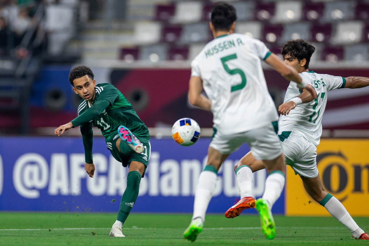 30' 🇸🇦 السعودية 0 - 0 العراق 🇮🇶 #الطريق_إلى_باريس | #AFCU23