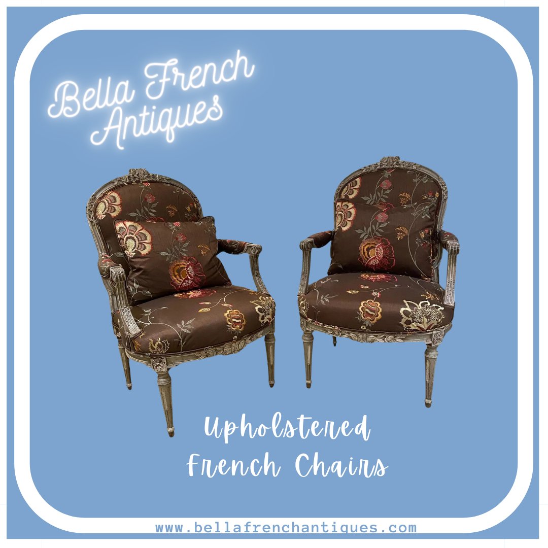 Upholstered French Chairs 

chairish.com/product/429013…

#bellafrenchantiques #chairish #foundandchairished #frenchchairs #antiquechairs #frenchfurniture #antiquerow_dallas #europeanantiques #frenchantiques #luxurydecor #antiques #interiordesign #frenchinteriors #frenchdecor