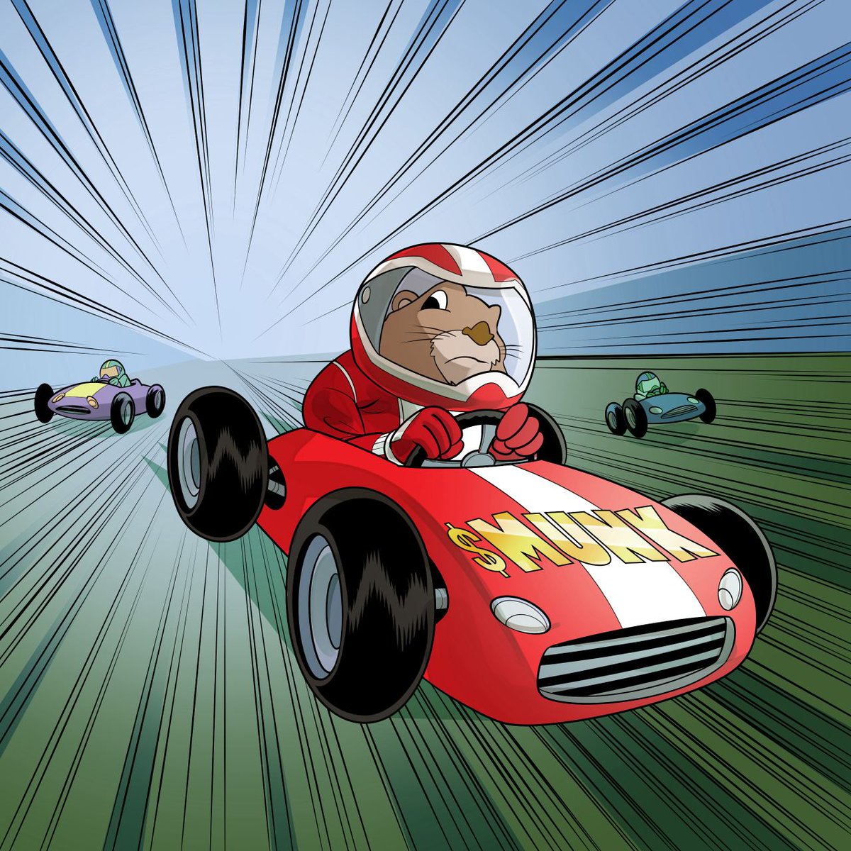 NO STOPPING $MUNK! 🏎️