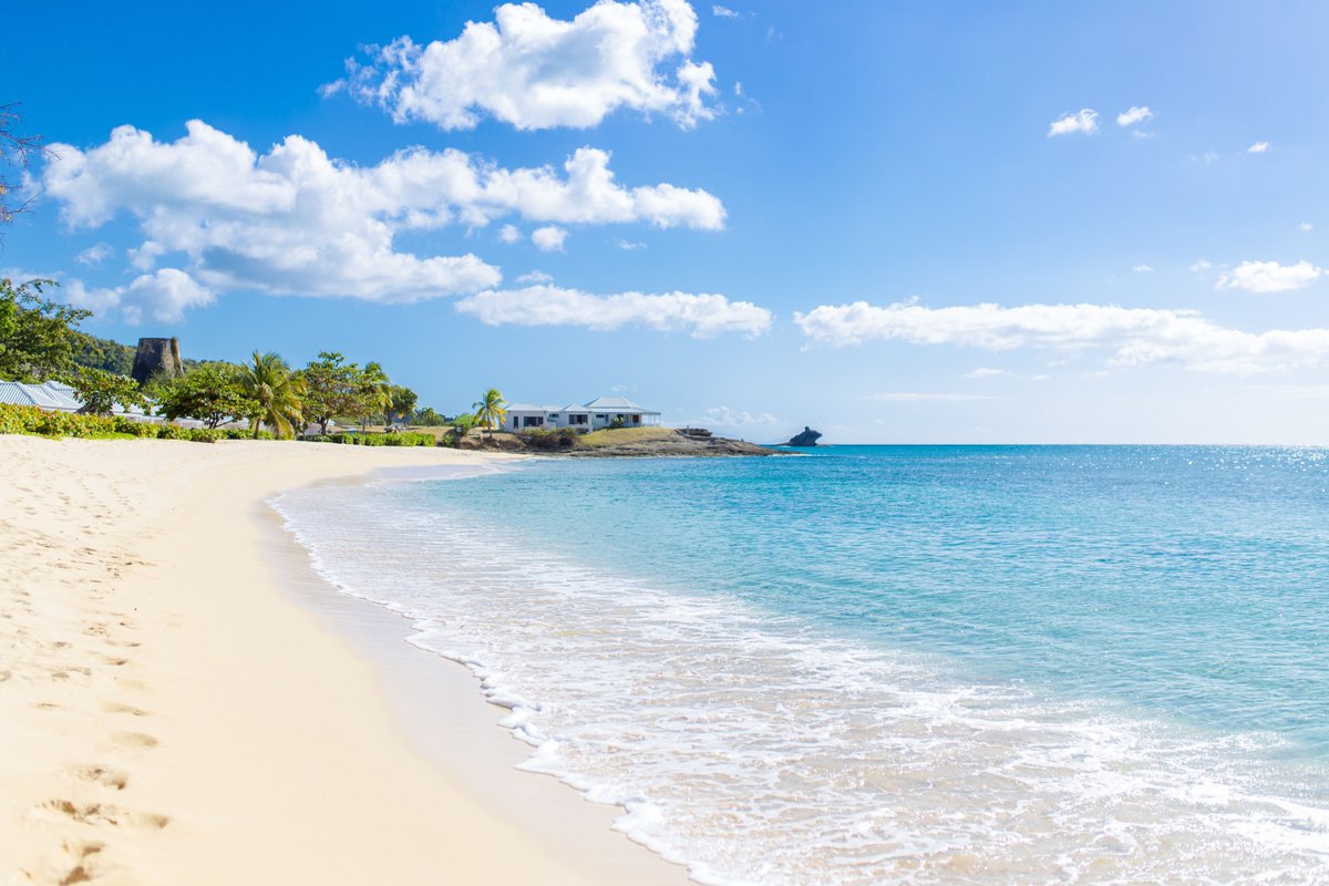 Unwind on the pristine white sandy beaches of Antigua, where the turquoise waters beckon for a refreshing dip.

#ExplorePage 
#SunSeaSafe 
#AntiguaandBarbuda 
#YourSpaceInTheSun 
#YourOwnSpace 
#LoveAntiguaBarbuda