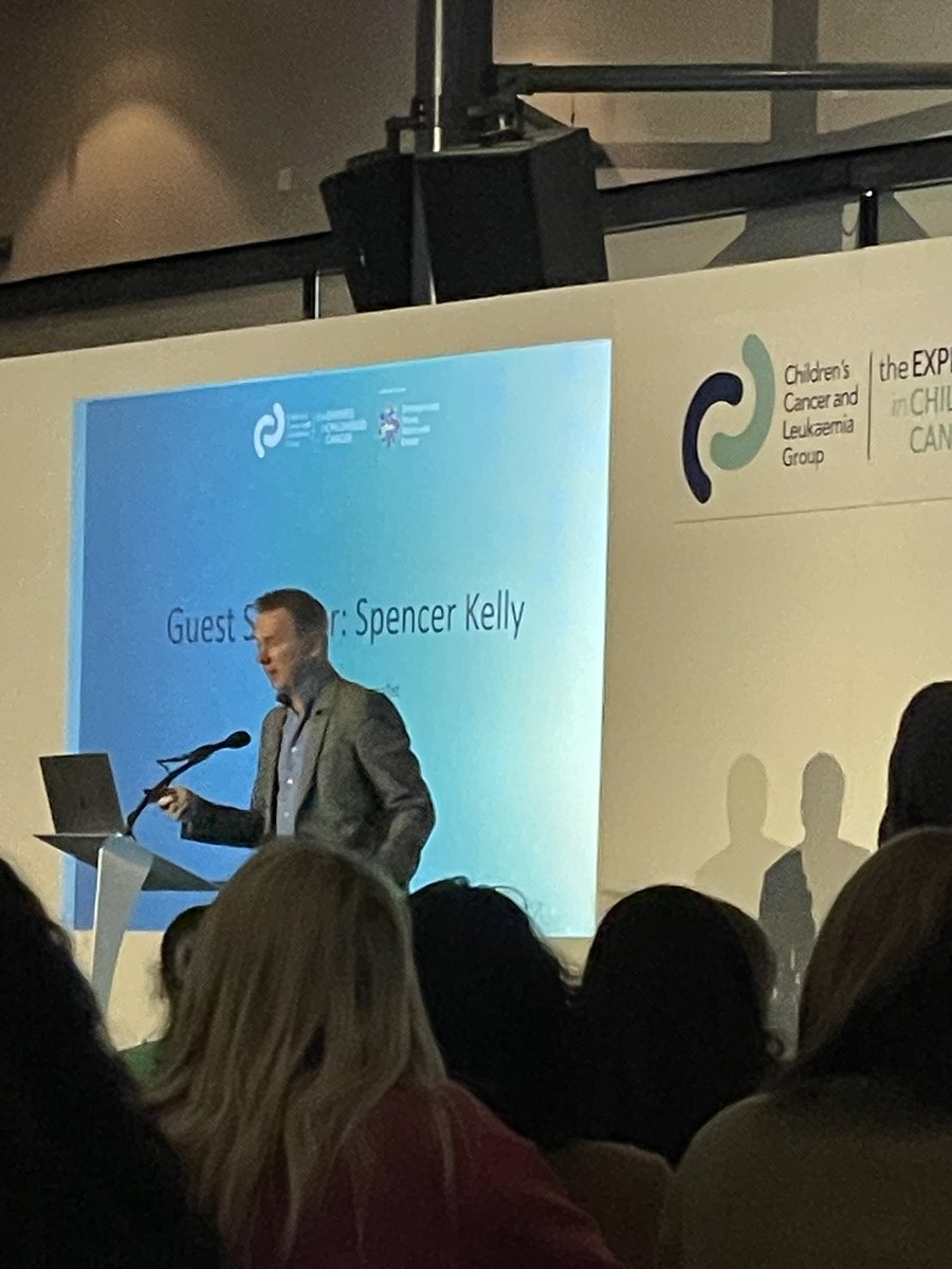 What a great 1st day at the @CCLG_UK @TYACancerPro conference with an amazing keynote speaker @spenley #cclg2024