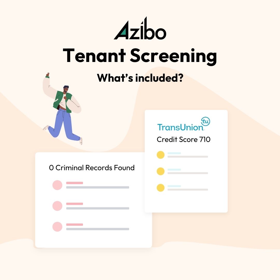 Screen tenants effortlessly with Azibo 🌟! From robust credit checks to detailed background reports via our partnership with TransUnion, we've got your back. Free for property owners! Find the perfect renter today: azibo.com/tenant-screeni… #Landlords #TenantScreening