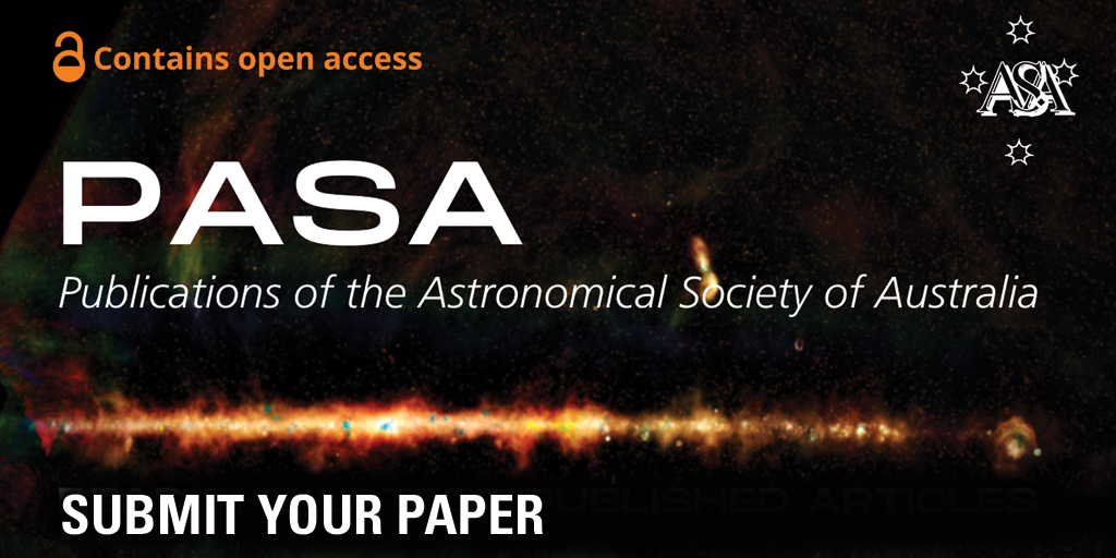 Cambridge University Press - Science & Engineering (@cup_scieng) on Twitter photo Interested in submitting your article to Publications of the Astronomical Society of Australia? Click here for more information.
📚 cup.org/4d5SP3e
#Astronomy #ASA <a href="/AstroSocAus/">Astro. Soc. Aus.</a> Interested in submitting your article to Publications of the Astronomical Society of Australia? Click here for more information.
📚 cup.org/4d5SP3e
#Astronomy #ASA <a href="/AstroSocAus/">Astro. Soc. Aus.</a>