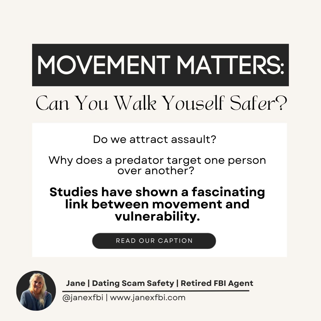 Janexfbi's tweet photo. Check out this eye-opening blog on my website https://t.co/OPxJzYcfl0 where I’ve uncover the hidden language of movement and how it impacts your safety. 💪

#avagorczyk #loveavagorczyk #grammyjanelovesavagorczyk #OnlineDating #DatingScams https://t.co/Ai42z4EUmC