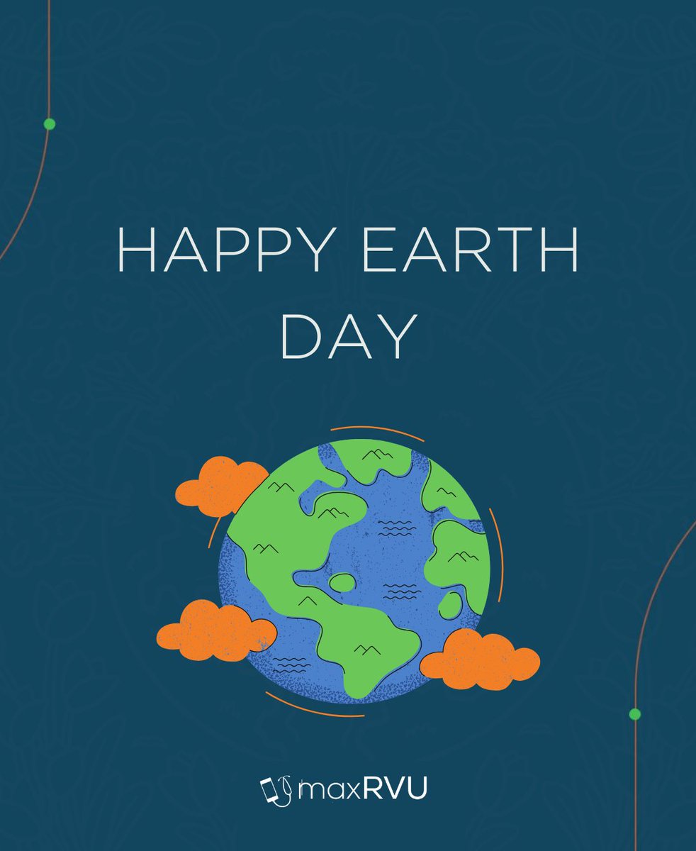 Happy Earth Day from our team at maxRVU! 🌎

#maxRVU #gingerCube #EarthDay #EarthDay2024 #GoGreen #SaveThePlanet #ClimateAction #EcoFriendly #SustainableLiving #ActOnClimate #GreenEnergy #EnvironmentallyFriendly #ProtectOurPlanet #ReduceReuseRecycle #Sustainability