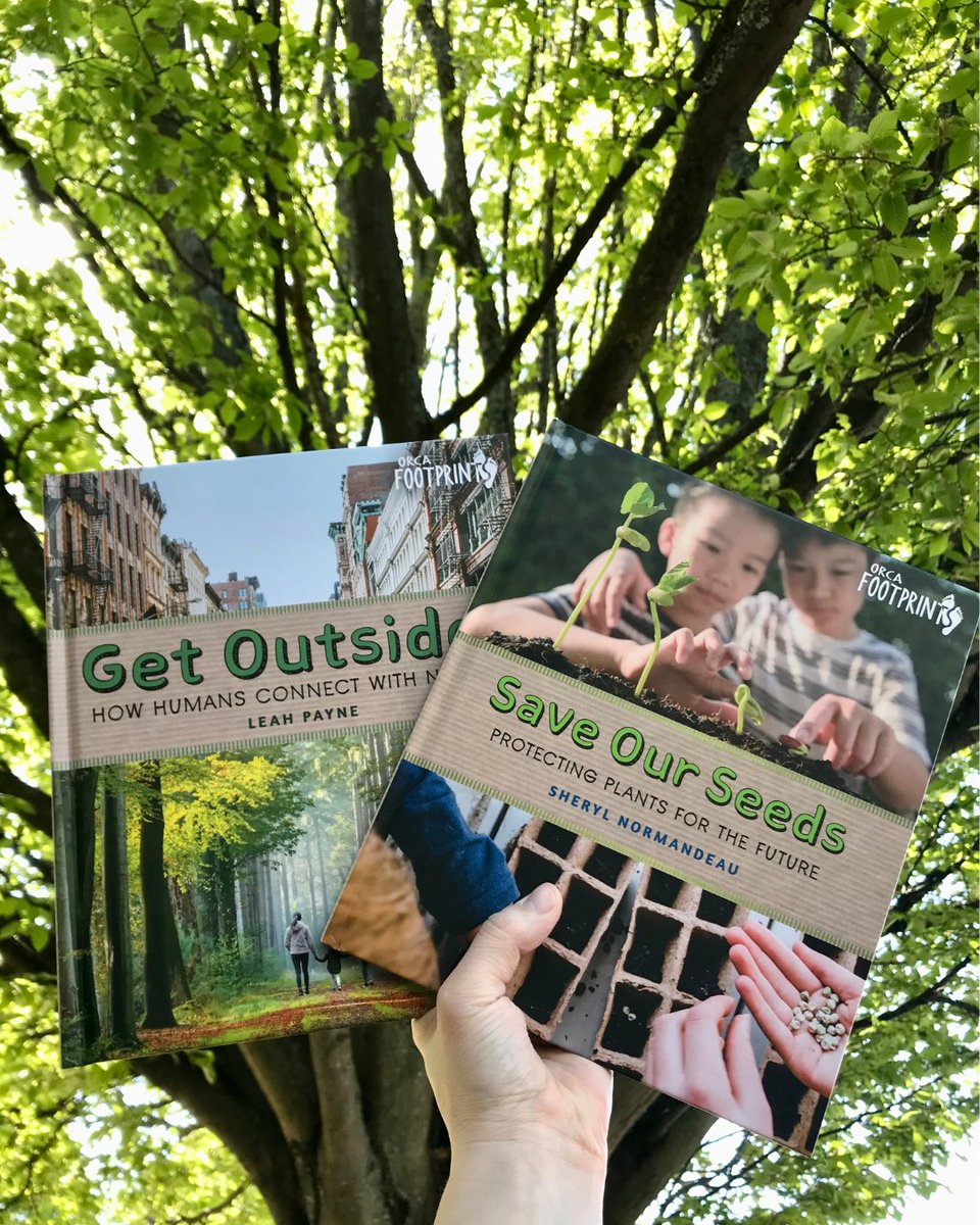 From learning about the importance of human connection with nature to saving and growing seeds, these new books will engage your young readers this Earth Day and beyond! 🍃 GET OUTSIDE! by Leah Payne 🍃 SAVE OUR SEEDS by Sheryl Normandeau Learn more: orcabook.com/Books-By-Theme…