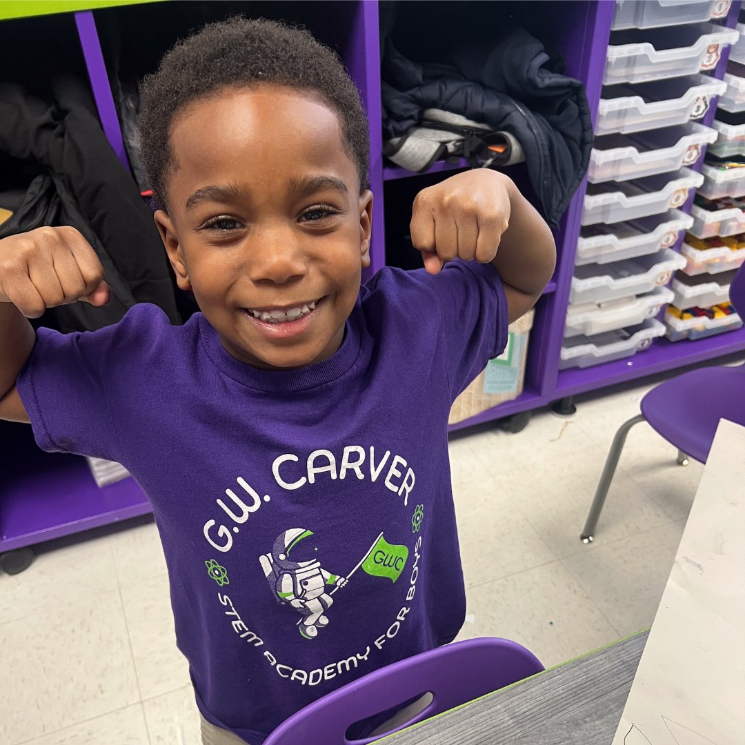 👀 Looking for a great school for your Kindergartener? George Washington Carver STEM Academy for Boys is accepting applications for incoming Kindergarteners now through April 26! 🤔 Learn more about GWC at carver.fcps.net or ✍️ apply at fcps.net/apply