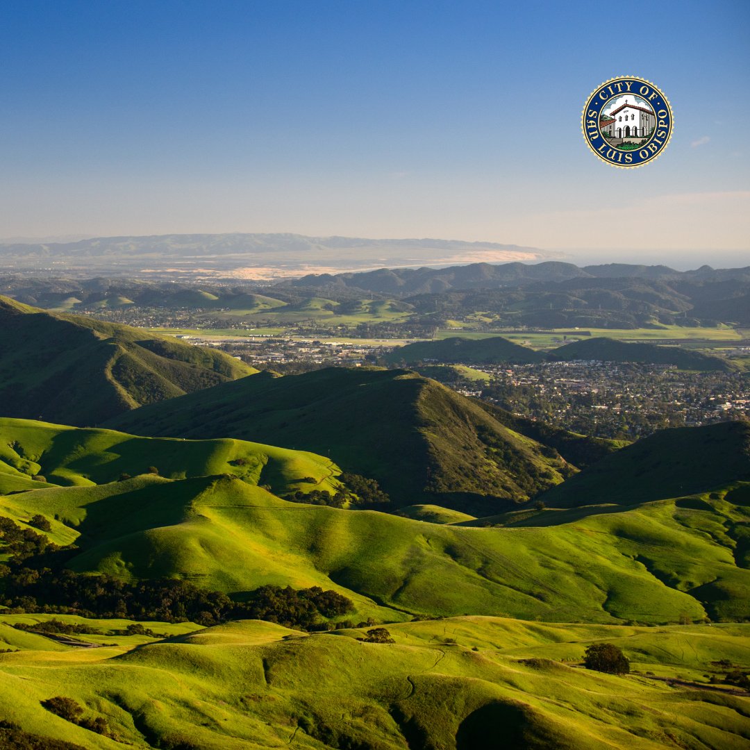 Happy Earth Day! 🌍️ Celebrate by visiting one of the 12 open space reserves the City maintains, participating in our Earth Month Series, and more. 🤲💚 #EarthDay #SustainableSLO