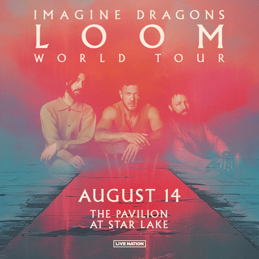 🎤🎵Another Concert Announcement!!!🎤🎵

@Imaginedragons will be at The Pavilion at Star Lake on Wednesday, August 14th!!!

Tickets on sale Friday, April 26 @ 10am - ticketmaster.com/event/16006093…

#music #concert #livemusic #liveconcert #ImagineDragons #summitfm #radio