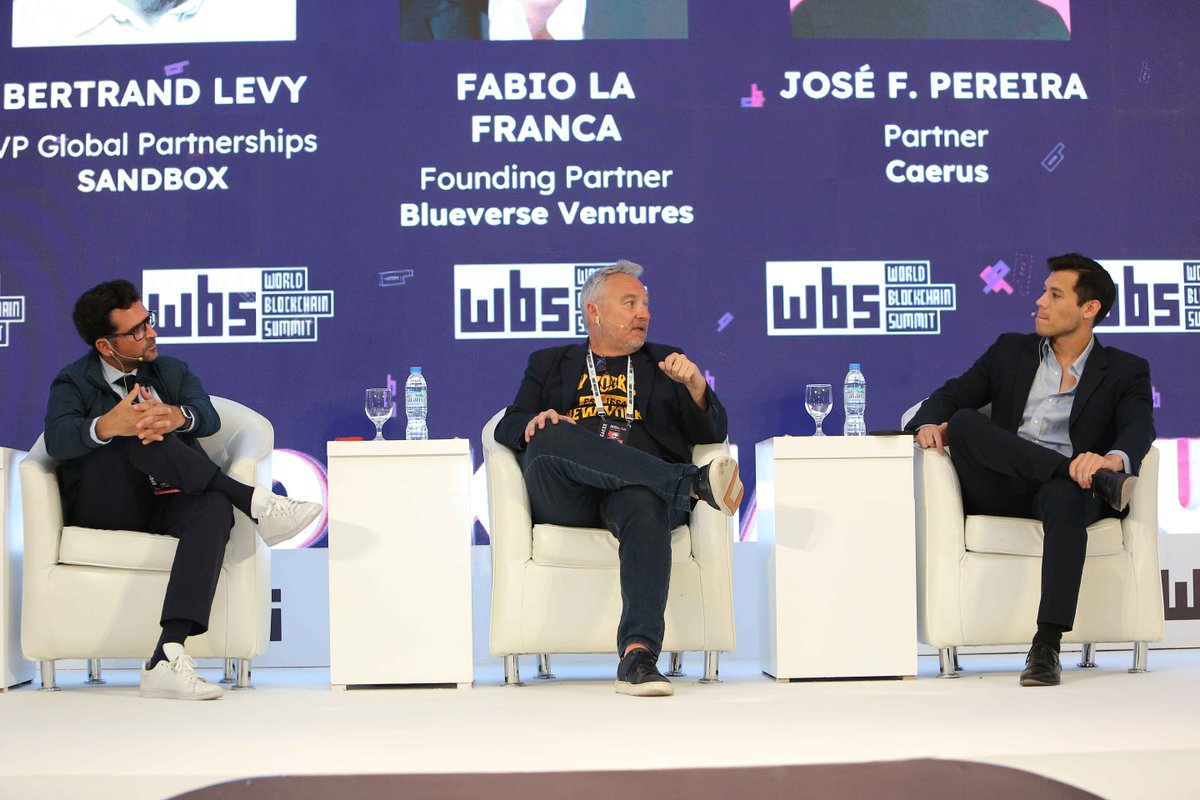 Join us by the fireside as we delve into the future of gaming in Web 3.0! Our panelists, Bertrand Levy and Fabio La Franca moderated by José F. Pereira Book now - hubs.li/Q02tC37r0 #WBSDubai2024 #BlockchainInnovation #TechRevolution #blockchainevents #BlockchainSummit