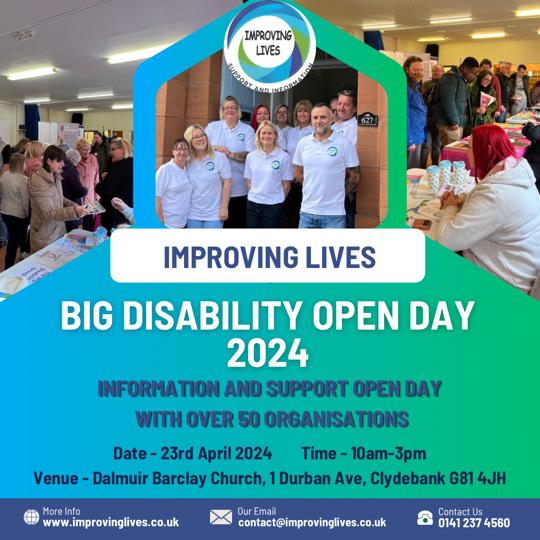 Both Elaine and Eveline are heading to the Big Disability Open Day tomorrow. We look forward to seeing everyone there. #TPASScotland