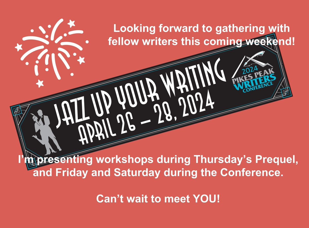 Coming at 'ya,  Pikes Peak Writers Conference!
#PPWC2024 #amwriting #MG #kidlit @owlhollowpress