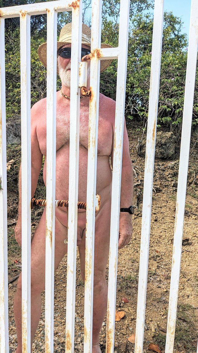 Sandy__Bottom's tweet photo. Do nudists belong in jail?
We're in Antigua at a resort with the only c/o beach on the island. Like a lot of beaches it's hidden from "normal" folks by a gate or shrubs. Shouldn't beach nudity be free and open, or will we forever be a dirty little secret? https://t.co/JYQ3yppZ5j