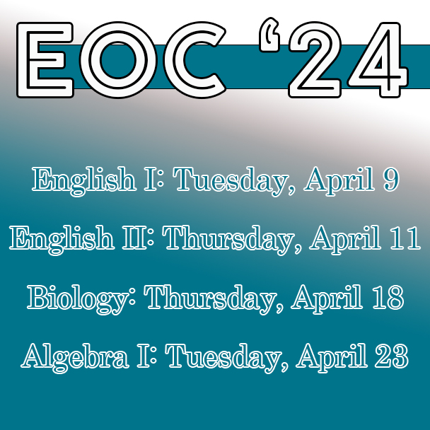 ACHS_Chargers's tweet photo. All Algebra I students will be taking the Algebra I STAAR EOC tomorrow. Your room assignments were emailed home this morning, and testing starts at 7:30 a.m. ALL STUDENTS SHOULD BRING A SACK LUNCH (you won't be allowed to use the microwave tomorrow). https://t.co/QR7bAomFc3