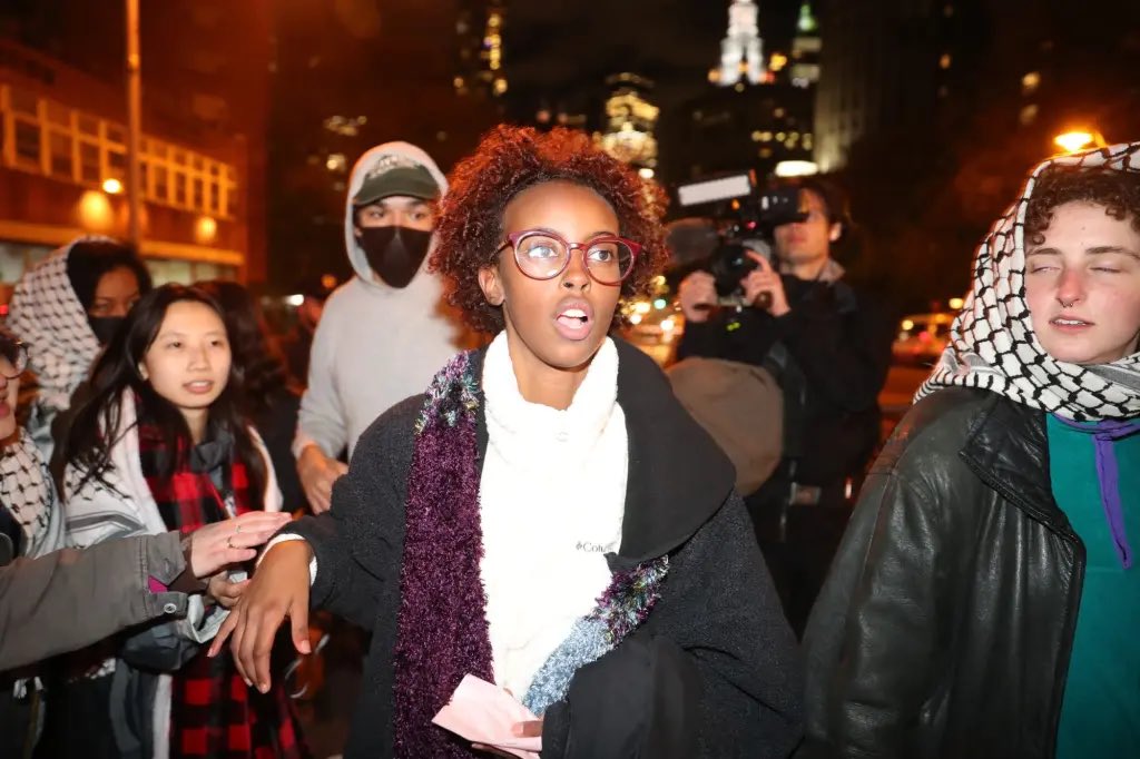 21 years old & if the college doesn’t hand feed her she has no food?? The privileged daughter of Minnesota Rep. Ilhan Omar amazingly claims she’s homeless and can’t get food after being kicked out of her prestigious $90,000-per-year Barnard College dorm following her arrest at