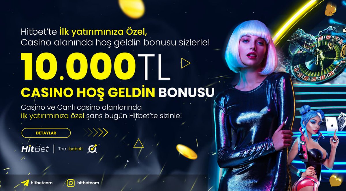 🚀 Hitbet’te istediğin oyunu oyna gerçek ödüller kazan! Eğlence ve kazanç bir arada! 💸

#CanlıBahis #SporBahis #Hitbet #YüksekOranlar #DenemeBonusu #DenemeBonusuVerenSiteler #GüvenilirBahisSiteleri #BedavaBonus #OnlineBahis #Casino #Freebet #freespin