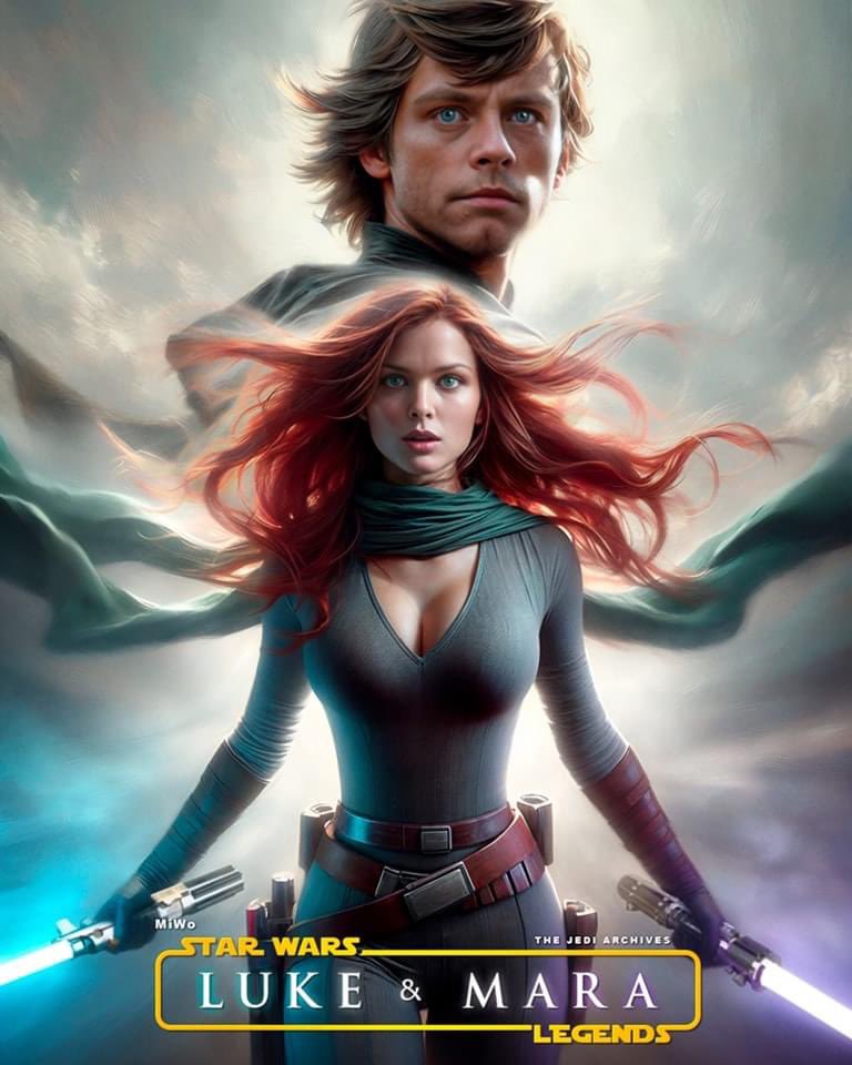 MentorSkywalker's tweet photo. #StarWars #Legends #AlwaysTruthInLegends #LukeSkywalker #MaraJadeSkywalker https://t.co/7iRnrY2Bws