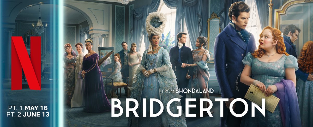 bridgerton's tweet photo. The author becomes the story ✨ Bridgerton Season 3: Part 1 arrives May 16, only on Netflix. https://t.co/0xNf89eYj0