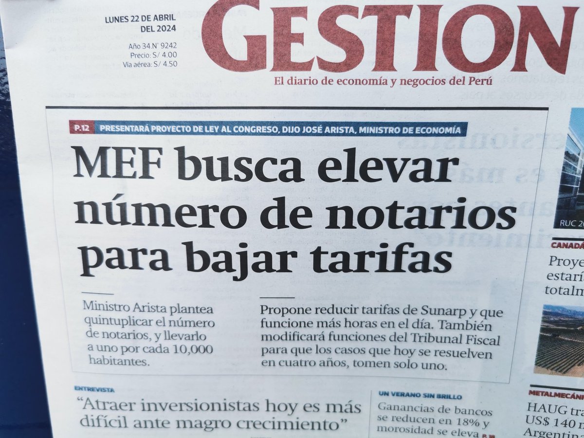 Esto sí es buena idea.

Somos un país de trámites innecesarios, largos, caros, que garantizan poco, con culto arcaico al sello y a la copia certificada que cuestan un ojo de la cara y toman semanas. Costos de ser formal, dicen.

Ya es 2024. Se puede hacer mejor.