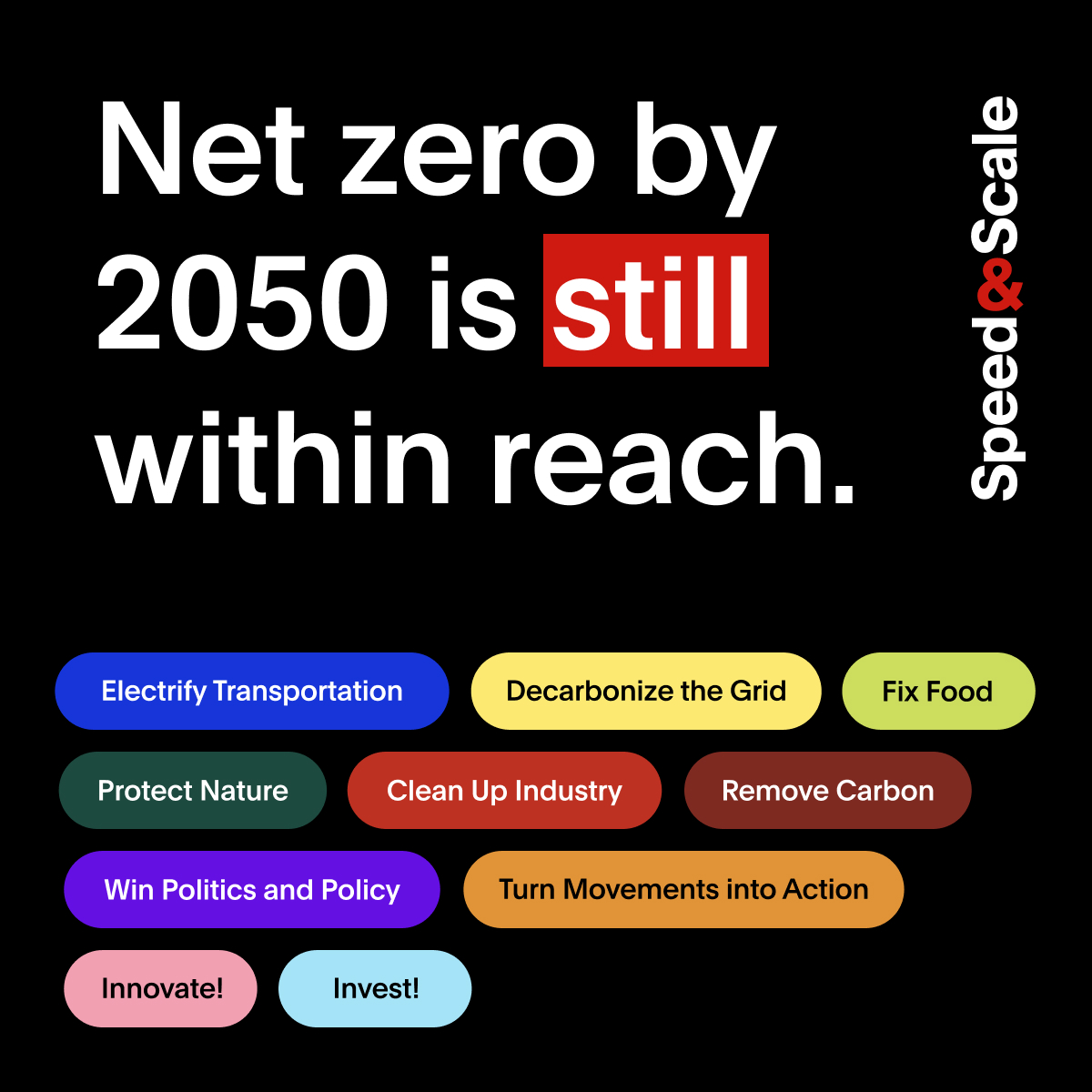 Our friends at @SpeedandScale just published a progress report on the world's push toward net zero. See how far we've come and how far we still have to go to address the climate crisis. speedandscale.com/tracker/