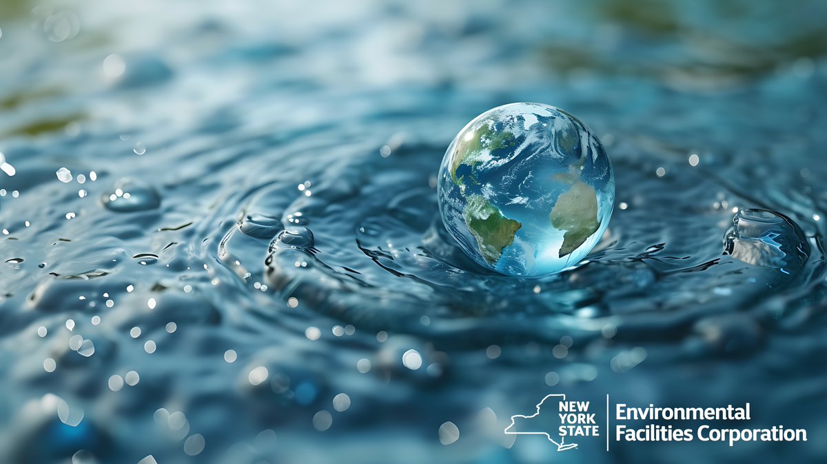 Happy #EarthDay! This week we're celebrating another $500M in the enacted budget to advance @GovKathyHochul's clean water agenda! We’re empowering communities with record funding & unparalleled technical assistance to help them modernize their water systems!