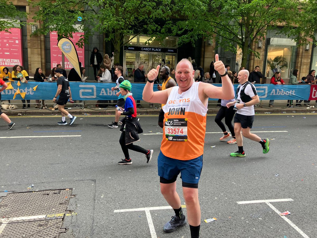 My inevitable annual post about the #LondonMarathon being my absolute favourite event of the year...

I can't wait until next year and hope you'll join #TeamAcorns! Find out more at acorns.org.uk/acornsevent/lo… or email us events@acorns.org.uk