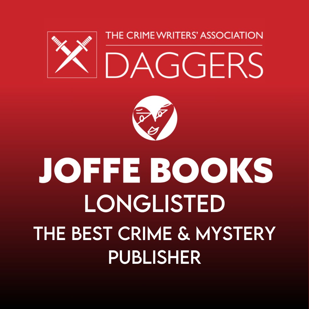 We’re thrilled to be longlisted for the CWA Dagger award for Best Crime & Mystery Publisher! The CWA Daggers are the oldest crime fiction awards celebrating the greatest authors and publishers in the crime writing genre. We’re truly honoured to be part of such a fantastic list!