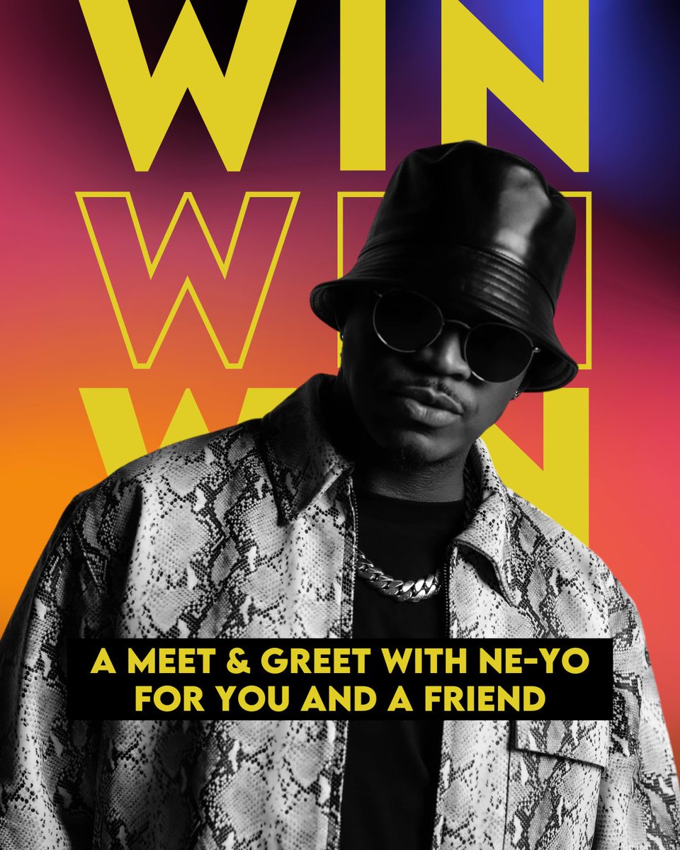 We are giving away a Meet & Greet with @NeYoCompound for you and a friend before his headline show at BS3 on June 22. To enter, all you need to do is: 🎟️ Buy a ticket for #BS3Live by May 3rd 🤳 Share line-up poster & tag @BS3LiveUK 📲 Follow BS3 on Facebook or Insta GOOD LUCK!
