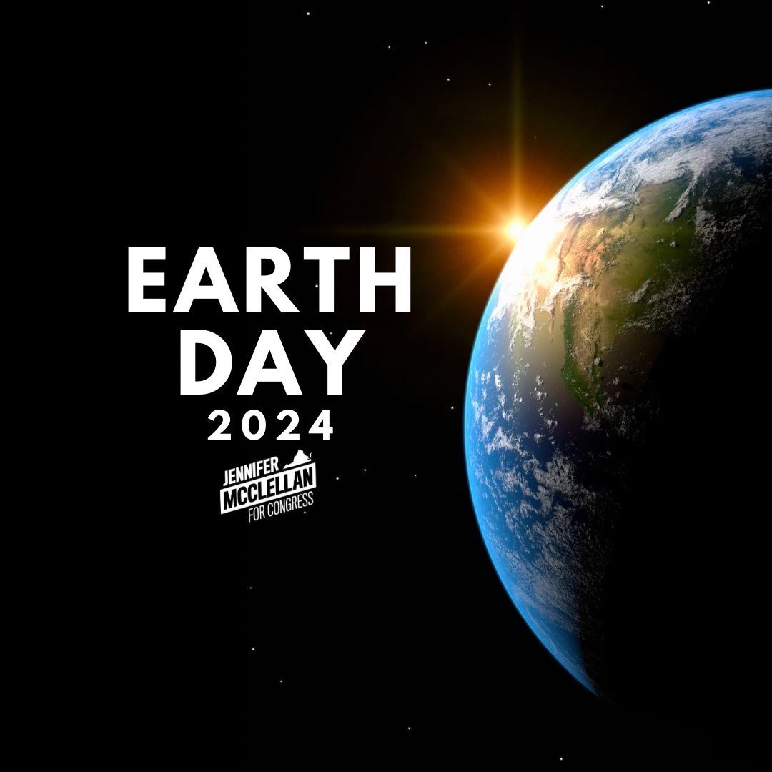 Happy Earth Day! Today, we recommit to preserving our planet and fighting for a greener, more sustainable future.  🌍