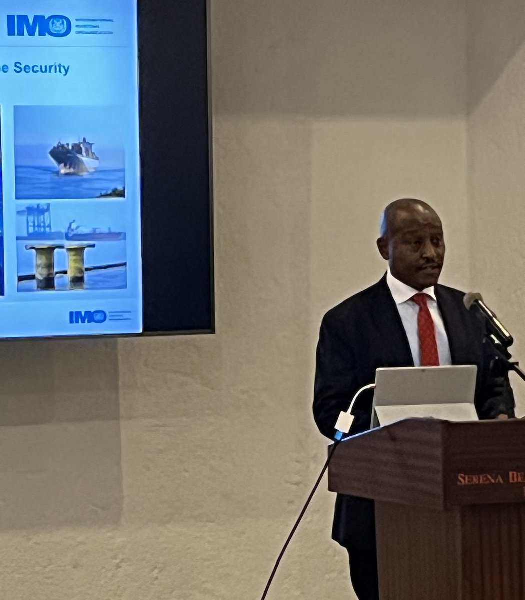 Thanks to our host @kmakenya, IMO is running a regional workshop for #MaritimeSecurity in the Red Sea area, specifically for port state control officers, funded by the @EU_Commission