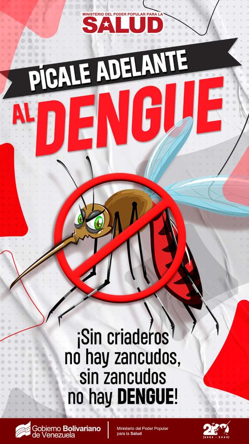 🗣️¡Te queremos protegido del mosquito del Dengue! ❌
#JuntosPorCadaLatido