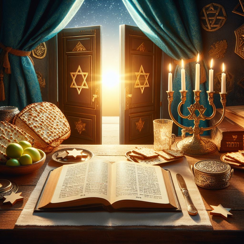 May Passover's light shine bright, illuminating hearts with love, joy, and hope.May this Passover inspire empathy, healing, and peace for all. Chag Sameach to all my fellow Jews around the world! ברכות ושלום לך בחג🕊️✡️ #Passover #ChagSameach