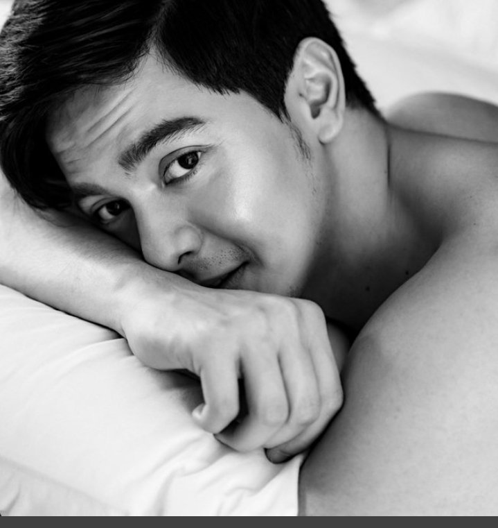 Blessing your timeline with this handsome and top less Alden #ALDENRichards #KathDen