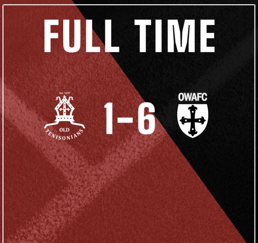 1s sign off with an empathetic win against <a href="/OTenisoniansFC/">Old Tenisonians FC</a> 3s. A Dan Lowe hat trick, Ben Gubby brace and Charlie Nash thunderbolt ensured a good end to the season where we saw a number of new faces come in. Onto the end of season awards this Saturday 🔴⚫️