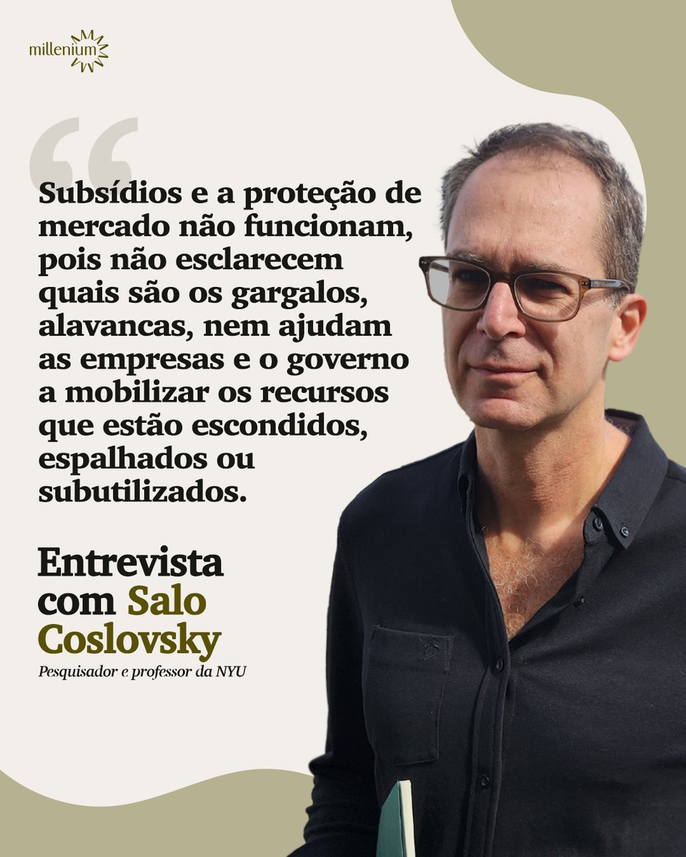 Durante a semana dedicada ao Brasil na NYU Law, Salo Coslovsky se destacou abordando o financiamento climático para países em desenvolvimento. 

Confira a entrevista dele para o Instituto Millenium: exame.com/colunistas/ins…