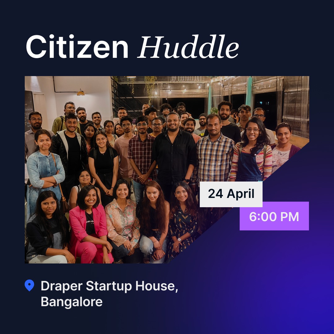 Join us at Draper Nation's Citizen Huddle where visionaries and everyday heroes come together to construct a new digital homeland. Your voice, your ideas, and your passion towards a revolutionary model of digital governance, innovation, and democracy. lu.ma/nc1sgphc