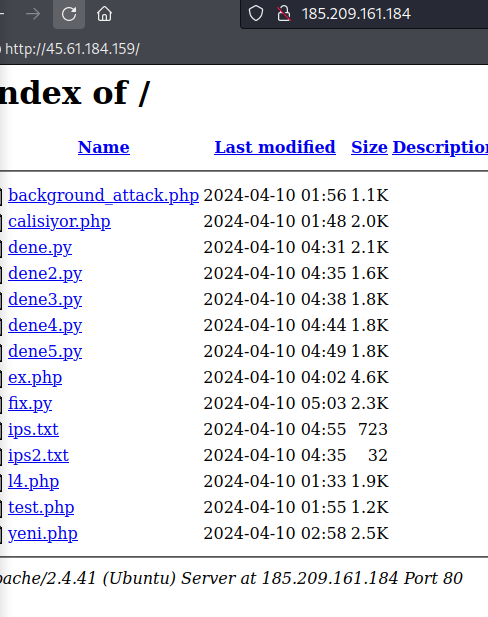banthisguy9349's tweet photo. http://185.209.161.184/ #botnet #cybercriminal #ddosing #DDoS 

All ips in use are from https://t.co/KJmqBDRV5j @kingserverscom https://t.co/y4rV2zEUF6 https://t.co/JknfZcy8xC