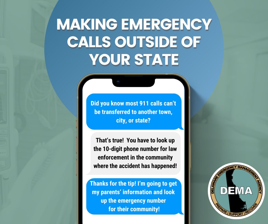 Did you know that most 911 calls can't be transferred to another town, city, or state? Having a plan in place can make all the difference. Check out bit.ly/safe911 for some great 911 tips. Stay safe and stay prepared! 💪🏼🚨 #safetyfirst #emergencyplanning #stayprepared