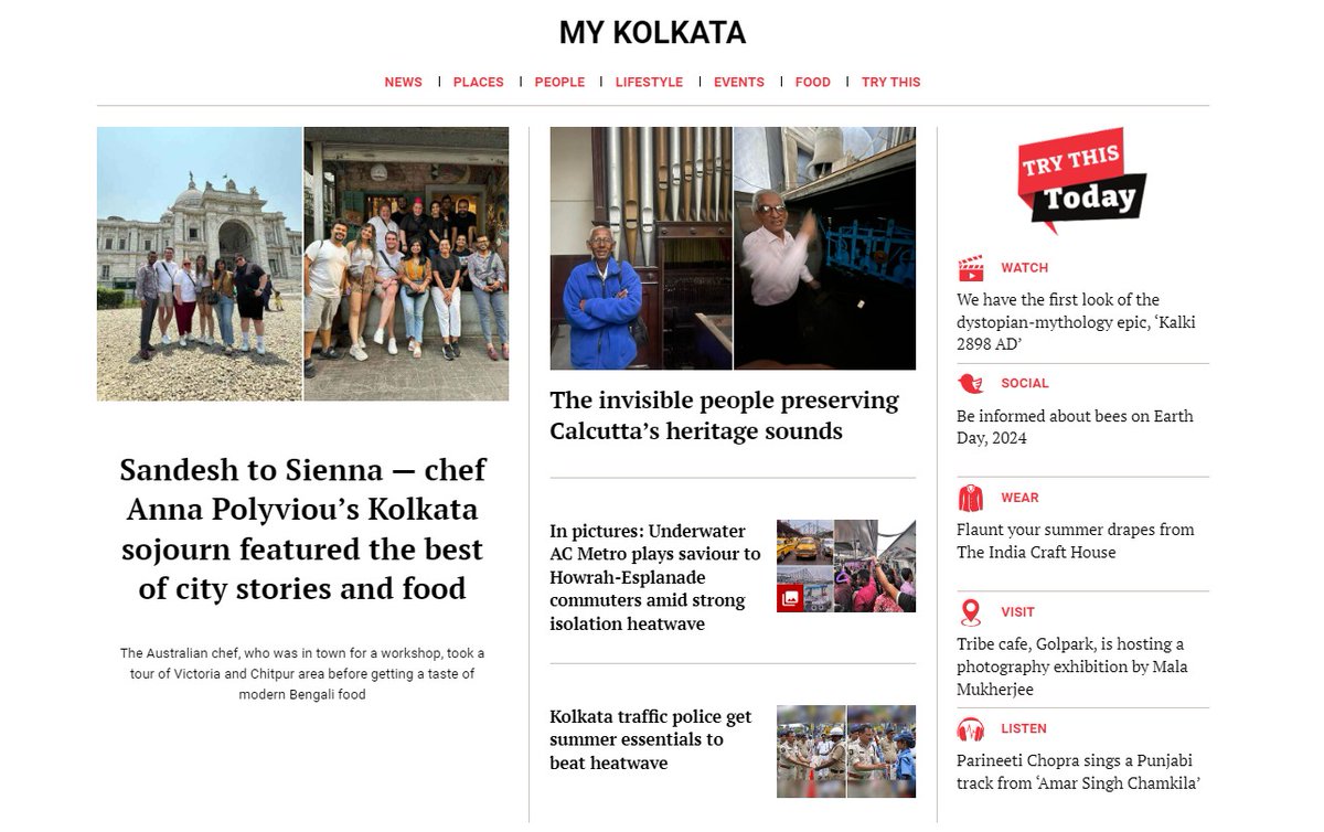 Top stories on The Telegraph Online My Kolkata now!

Read them here: telegraphindia.com/my-kolkata?utm…

#TopStory #TrendingNow #Kolkata #MyKolkata