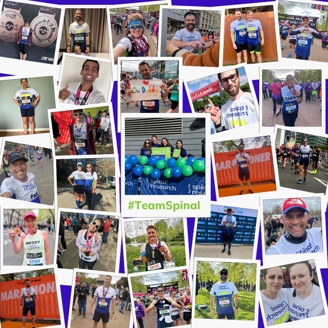 #TeamSpinal - we did it! 

26.2 miles, 184 team members, and £301,773 raised and counting!

You're all absolute heroes and we couldn't be more proud to have you on board with us.

#LondonMarathon #LondonMarathon2024 #LM24 #SpinalResearch