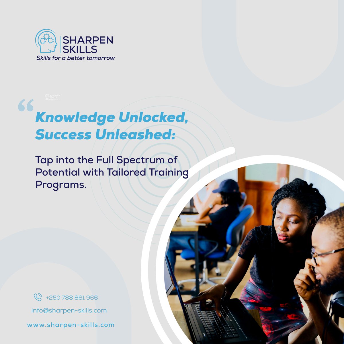 Boost your team's performance with Sharpen Skills training! Soft skills like communication and leadership are the building blocks of a thriving workplace. Invest in your team's growth and watch your company soar to new heights! #training #sharpenskills