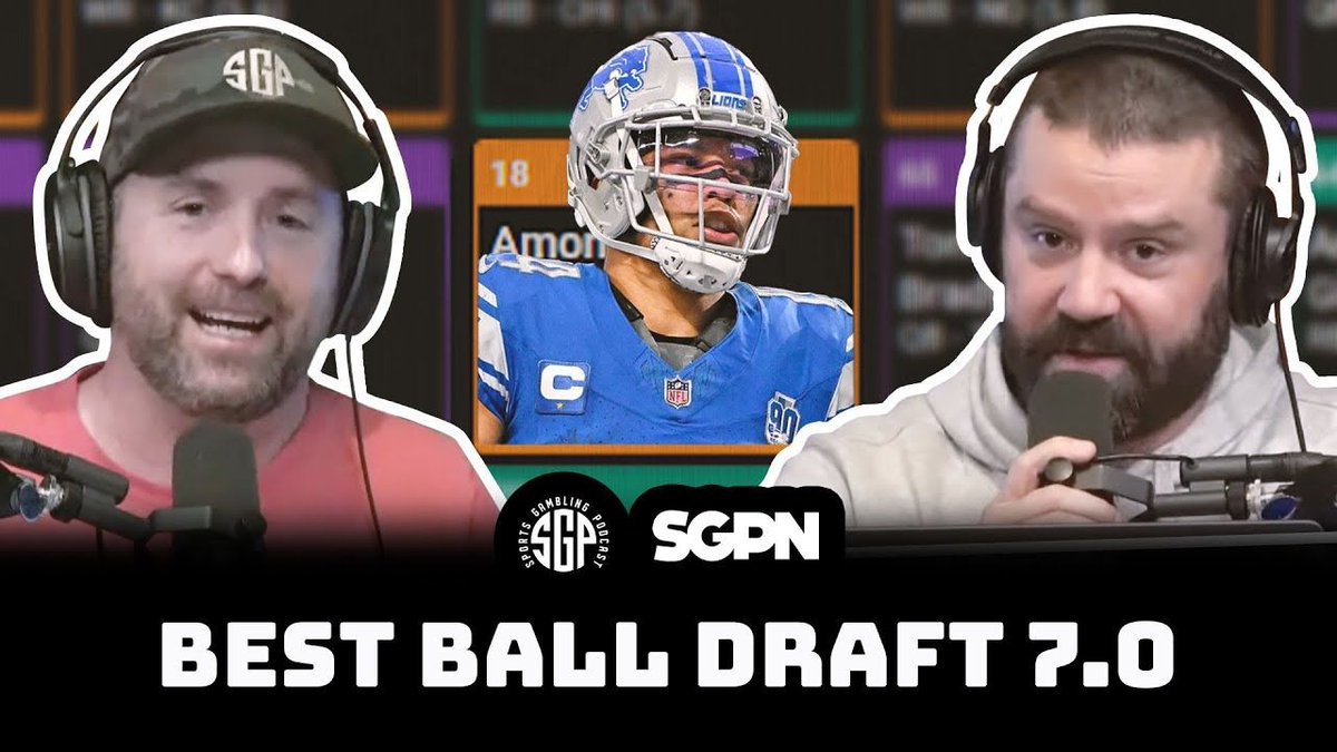 NBA Playoff Best Bets 4-22-24 + Best Ball Draft 7.0 (Ep. 1951) w/ @seantgreen @kramercentric & @reallyrell__ 📺 sg.pn/4aJk4ip 🎧 sg.pn/49GJziY