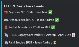 litohilario's tweet photo. CEDEN Create Passes getting airdropped RTLOL card packs 🚀

Gee it'd be crazy if there were people who stockpiled  passes in the bear market in anticipation for stuff like this right 🔥 https://t.co/OeU5PzwRbd